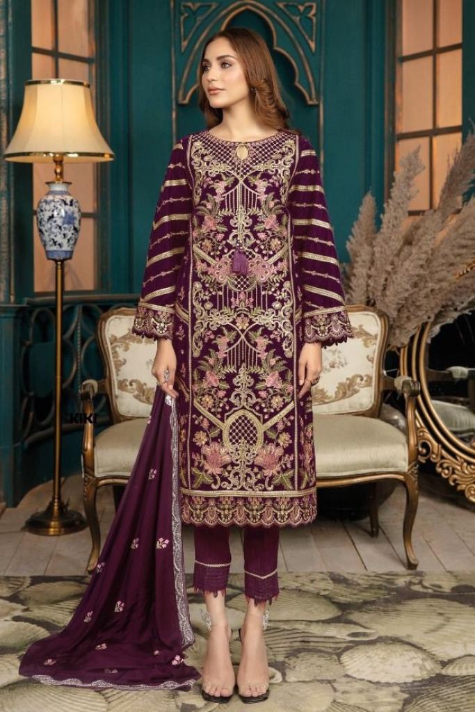 Deepsy Adan Libas  vol 22 Velvet Embroidery Pakistani Salwar suits Buy Pakistani suits wholesale