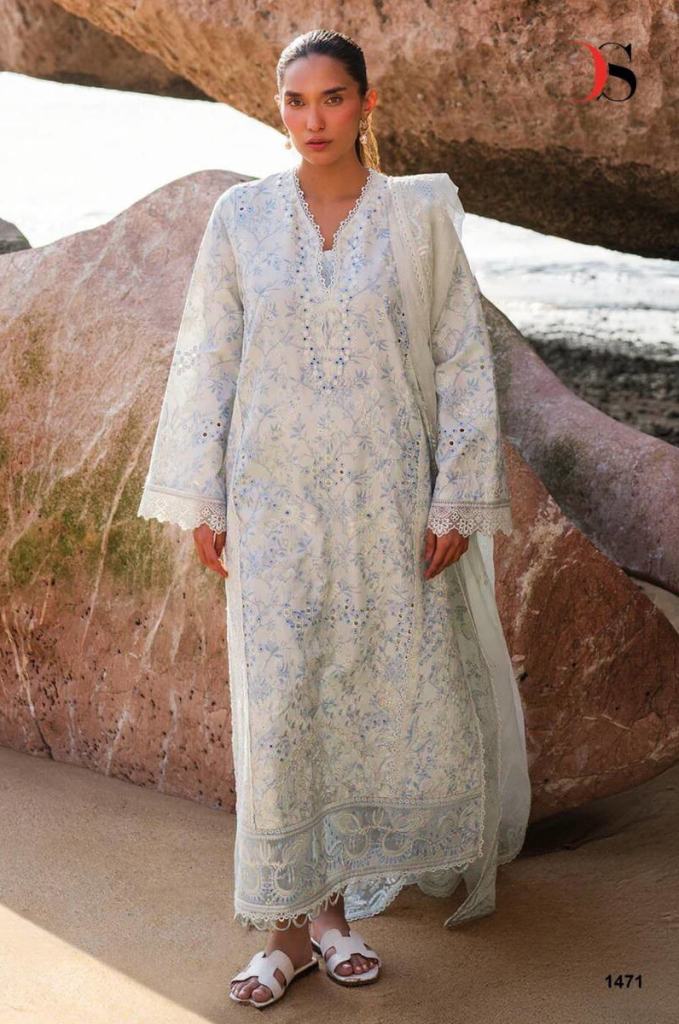 Deepsy Afrozeh Embroidery Pakistani Salwar Kameez