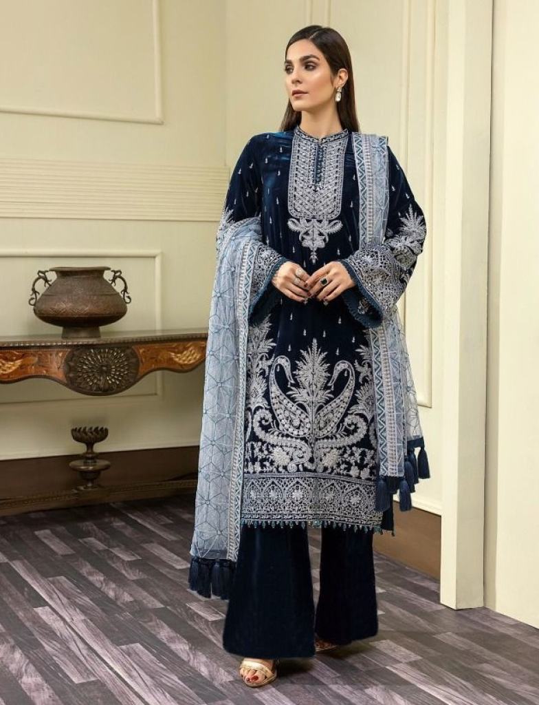 Deepsy Baroque Velevt vol 22 Designer Heavy Winter Wear Collection