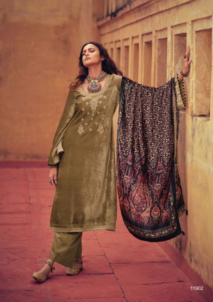 Deepsy Bindiya Winter Wear Velvet Designer Salwar Kameez  catalog 