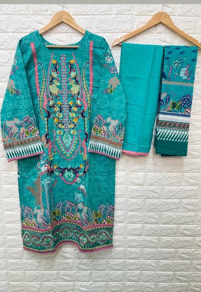 Deepsy Cheveron Lawn 22 Vol 2  Cotton Embroidery printed Ready Made Pakistani suits  Collection