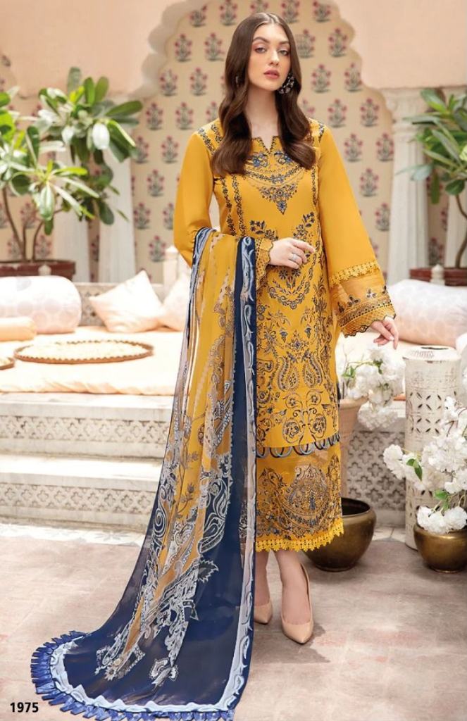 Deepsy Cheveron  vol 3 Nx Chiffon Dupatta Designer Pakistani Suit  