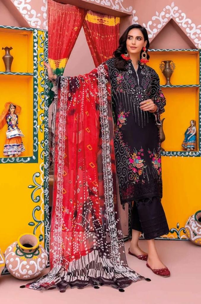 Deepsy Chunari 22 Vol 2  cotton Embroidery Pakistani Salwar Suits