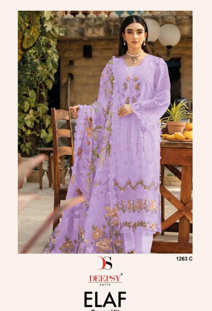 Deepsy Elaf Super Hit Embroidery Salwar Kameez Suits