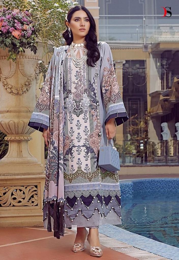 Deepsy Firdous Lawn 22 Vol 2 catalog  Embroidery Salwar Suits 