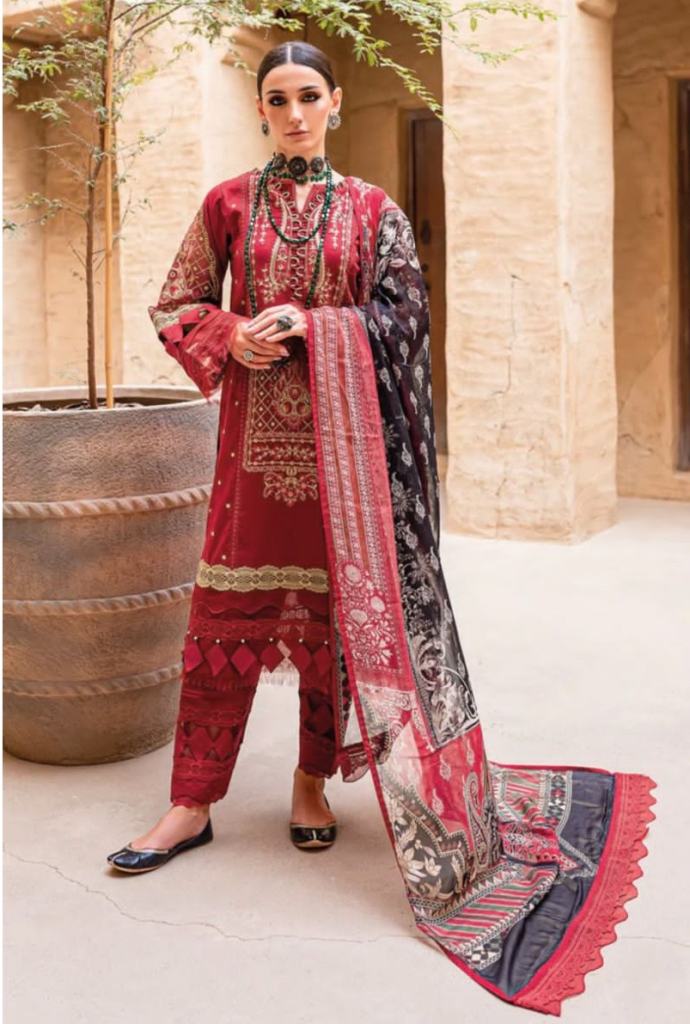 Deepsy Firdous Ombre Nx Chiffon Dupatta Pakistani Suit Collection