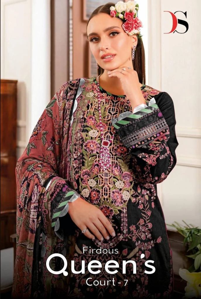 Deepsy Firdous Queens Court 7 Pakistani Suits