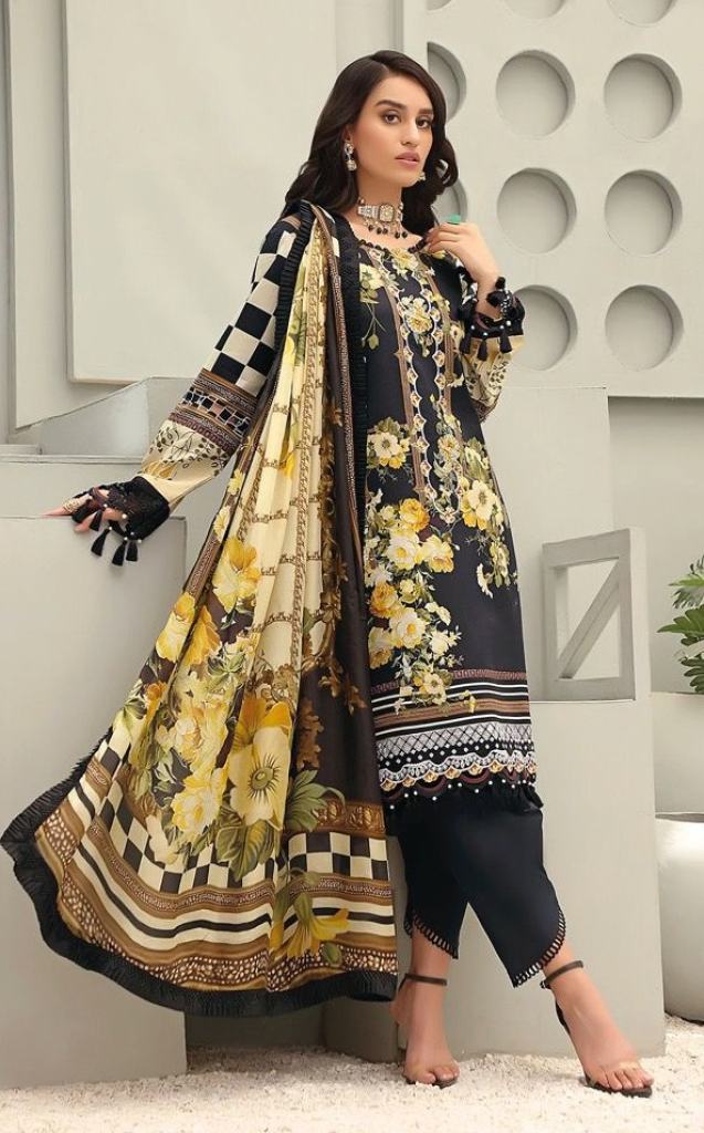 Deepsy Firdous Queens Court Nx  cotton Embroidery Pakistani Salwar Suits