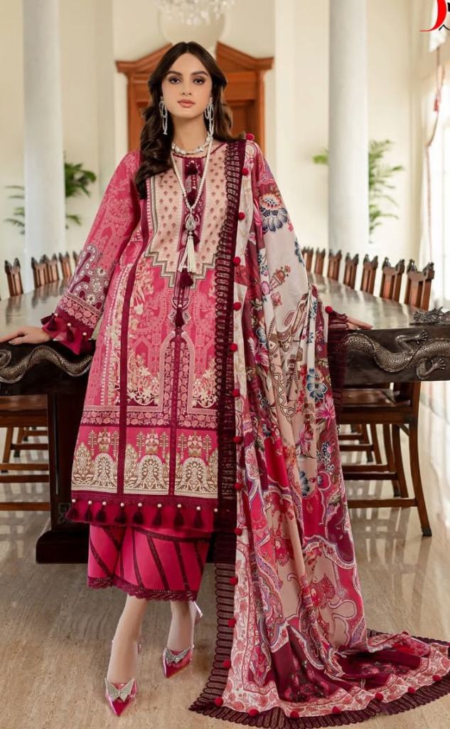 Deepsy Firdous Urbane 23 Vol 2 Designer Cotton Embroidery Pakistani Suits