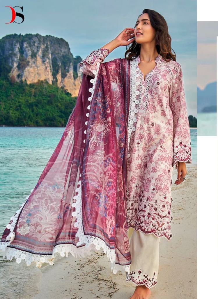 Deepsy Image Chikankari 23 Cotton Dupatta Pakistani Suit Collection