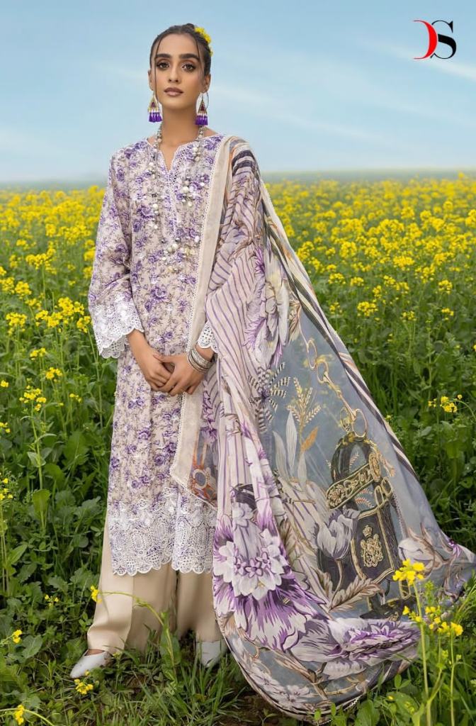 Deepsy Image Chikankari 23 Vol 2 Cotton Flower Print Designer Pakistani Suit collection