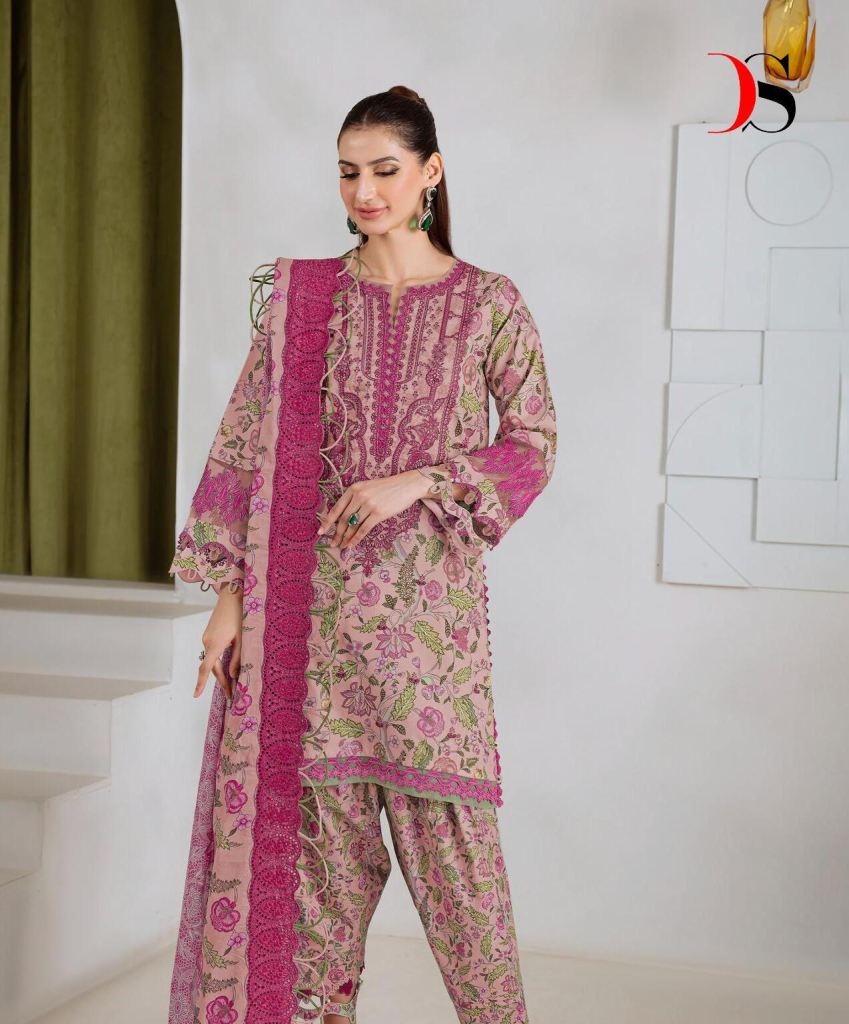 Deepsy Jade Bagh Vol 2 Chiffon Dupatta Embroidered Salwar Kameez