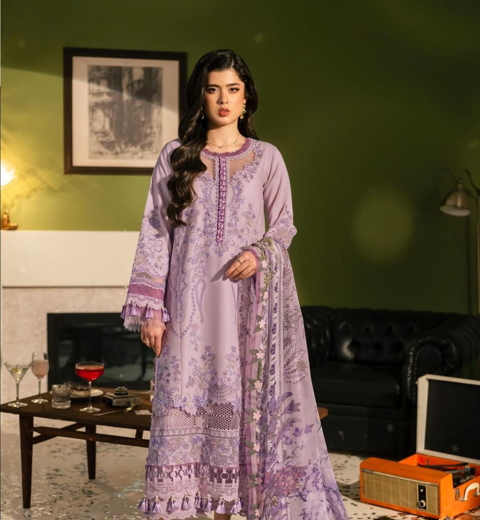 Deepsy Jade Le Premier Vol 2 Chiffon Dupatta Self Embroidered Salwar Kameez