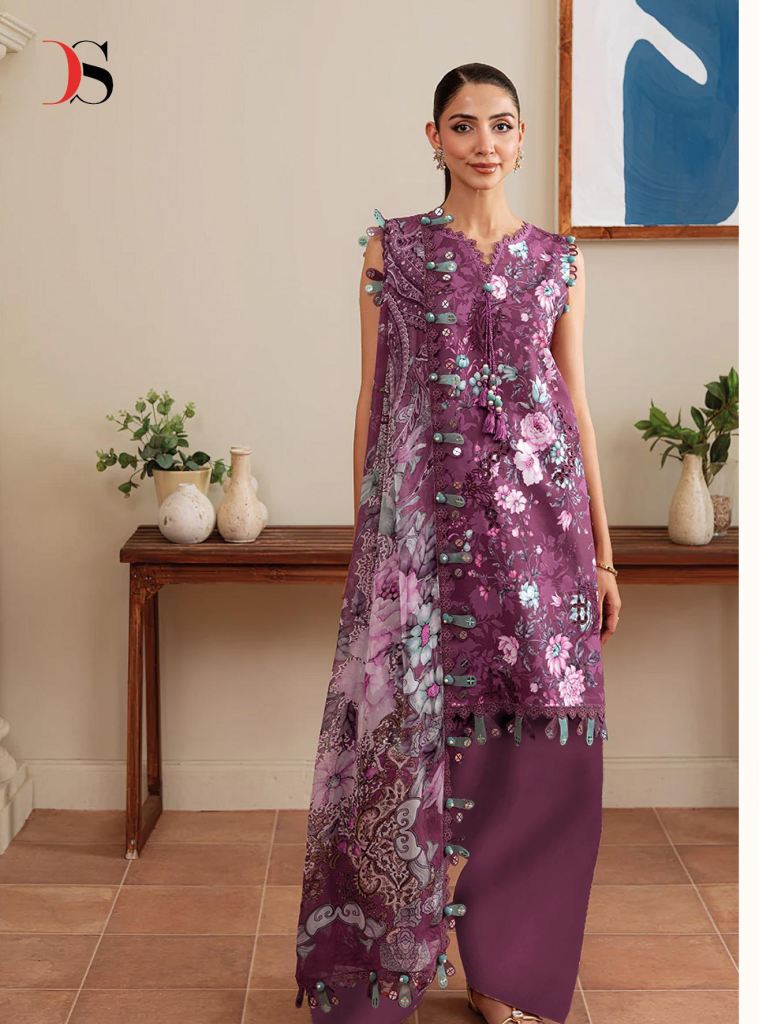 Deepsy Jade Lumea Chiffon Dupatta Pakistani Suits