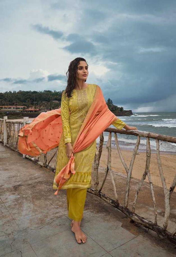 Deepsy Mahira Jam Cotton Embroidery Salwar Suits Catalog