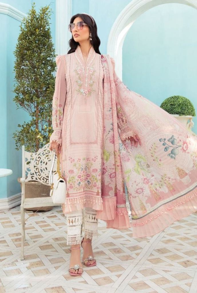 Deepsy Maria B M Print vol 22  catalog Jam Cotton Pakistani Salwar Kameez