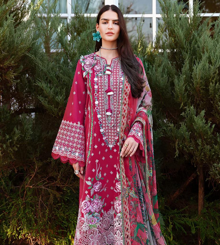Deepsy Mushq Vol 4 Chiffon Dupatta Embroidered Salwar Kameez