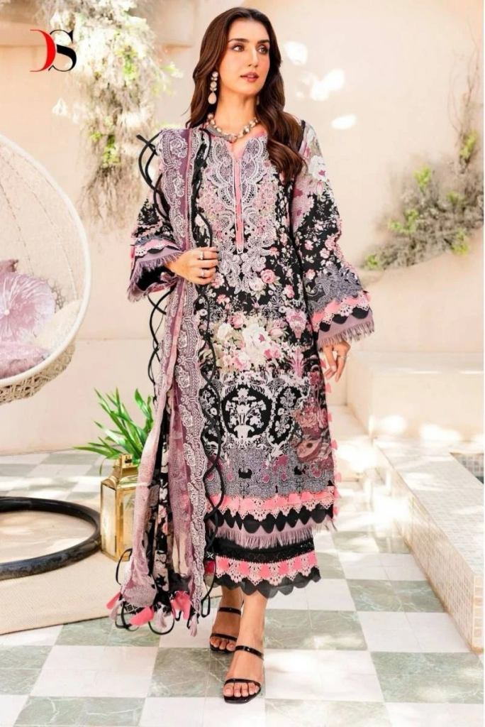 Deepsy Niddle Wonder Chiffon Dupatta Pakistani Suits