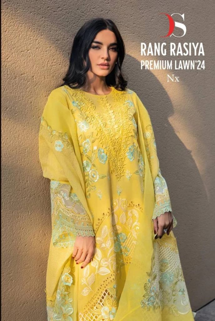 Deepsy Rang Rasiya Premium Lawn 24 Nx Pakistani Salwar Kameez