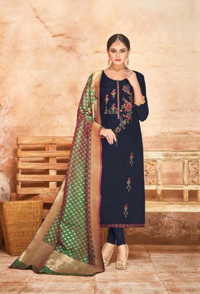 Deepsy  presents Sabiha Banaras  vol 2  Designer Dress Material 
