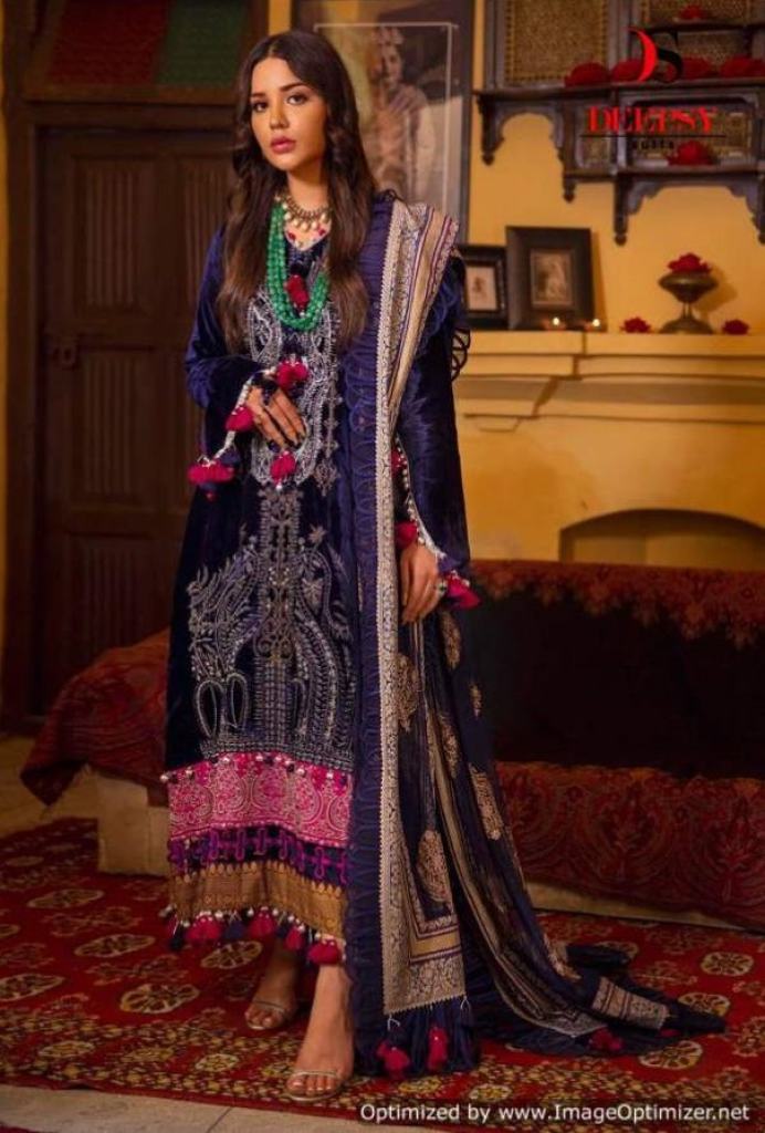 Deepsy Sana Safinaz Luxury Velvet  vol 21 Pakistani Salwar  suits catalog 