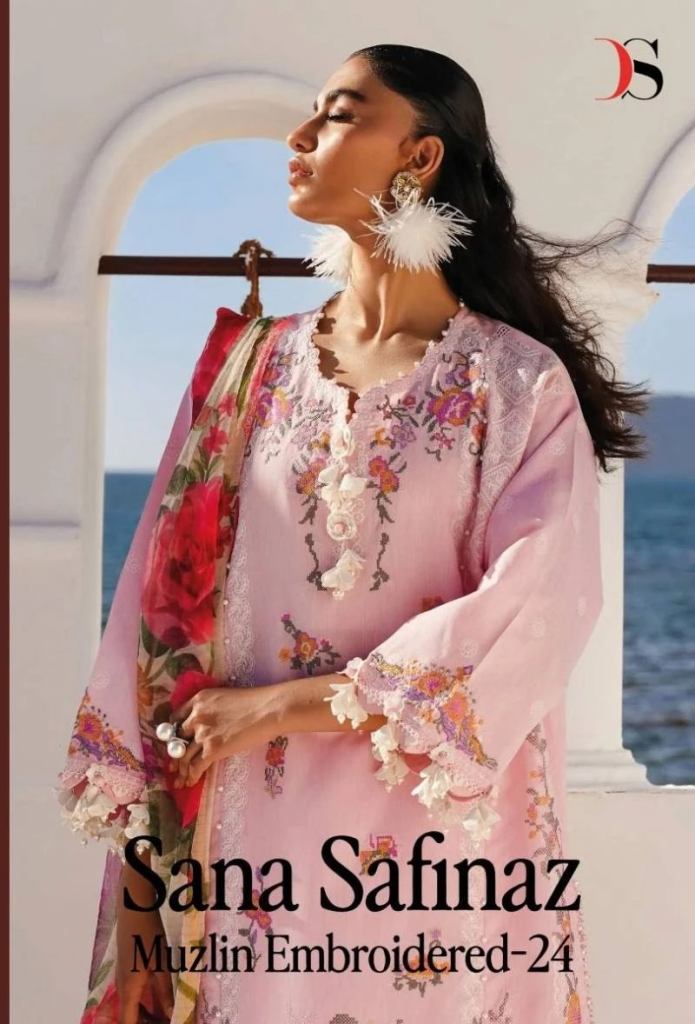 Deepsy Sana Safinaz Muzlin Embroidered 24 Pakistani Suit