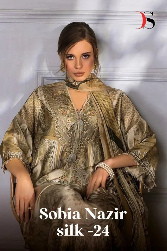 Deepsy Sobia Nazir Silk 24 Pakistani Salwar Suits