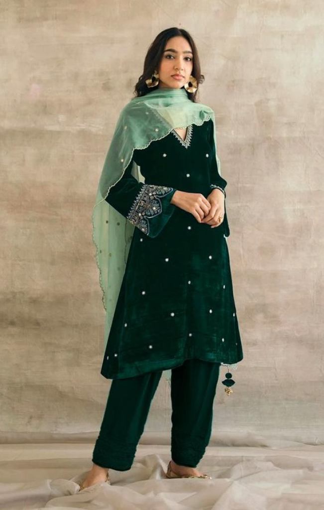 Deepsy Velvet 23 Vol 2 Velvet Embroidery Pakistani Salwar Suits