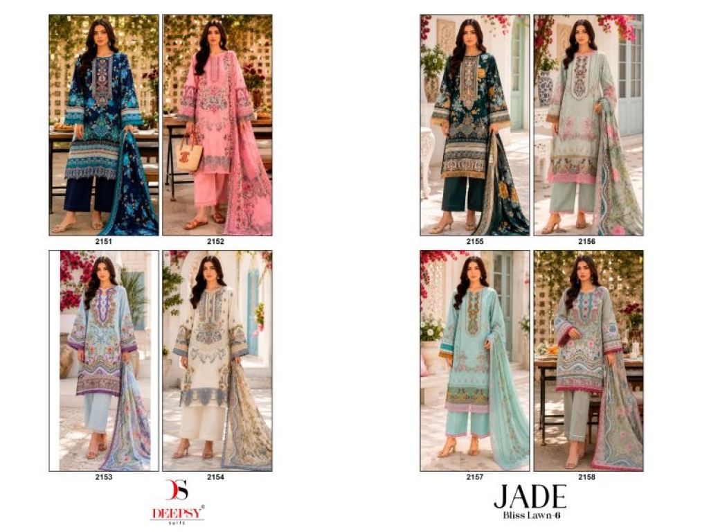 Deepsy Zariya Lawn Vol 6 Cotton Patch Work Collection