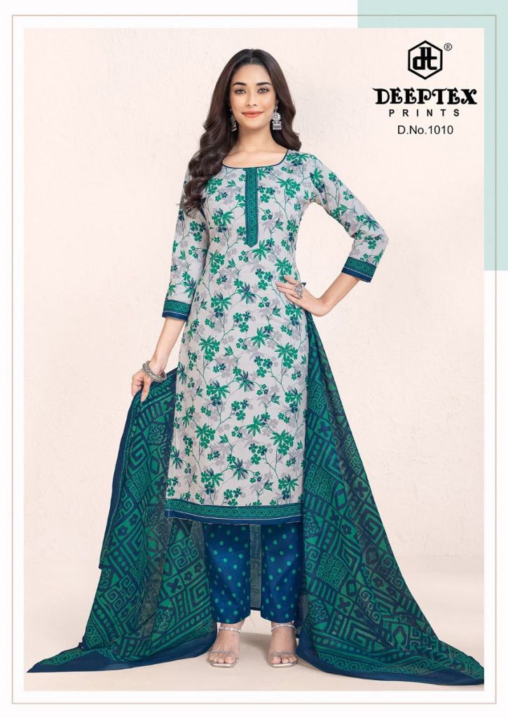 Deeptex Aaliza Vol 10 Printed Dress Material