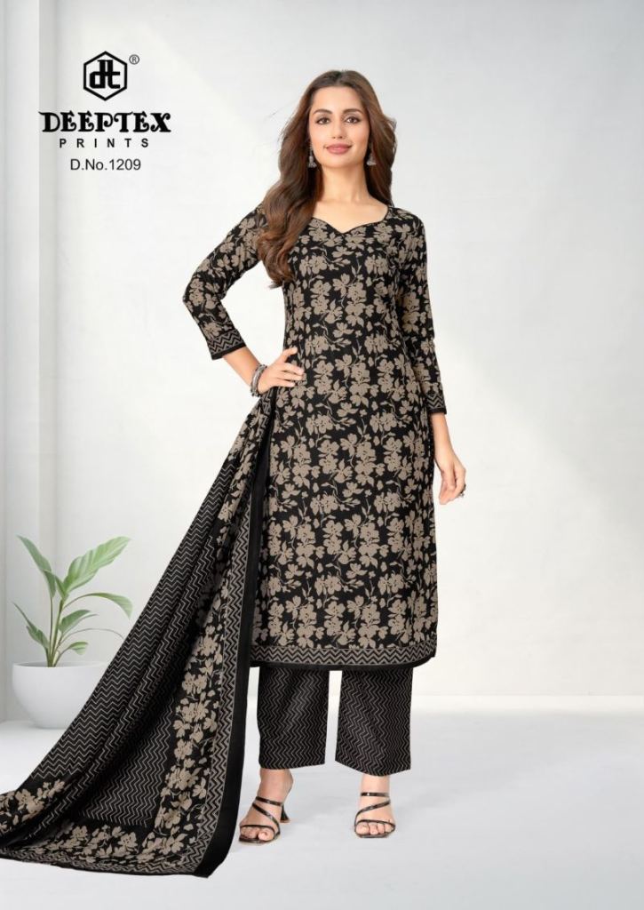Deeptex Aaliza Vol 12 Printed Fancy Dress Material