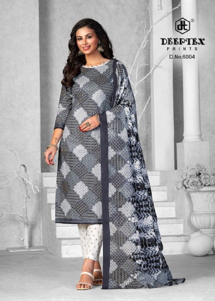 Deeptex Aaliza Vol 6 Casual Wear Pure Cotton Printed Dress Materials