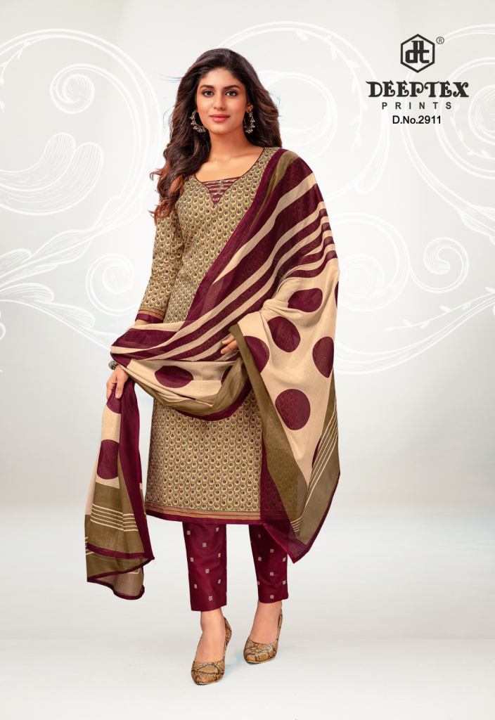 Deeptex Chief Guest Vol 29 Designer Premium Cotton Dress Material Collection