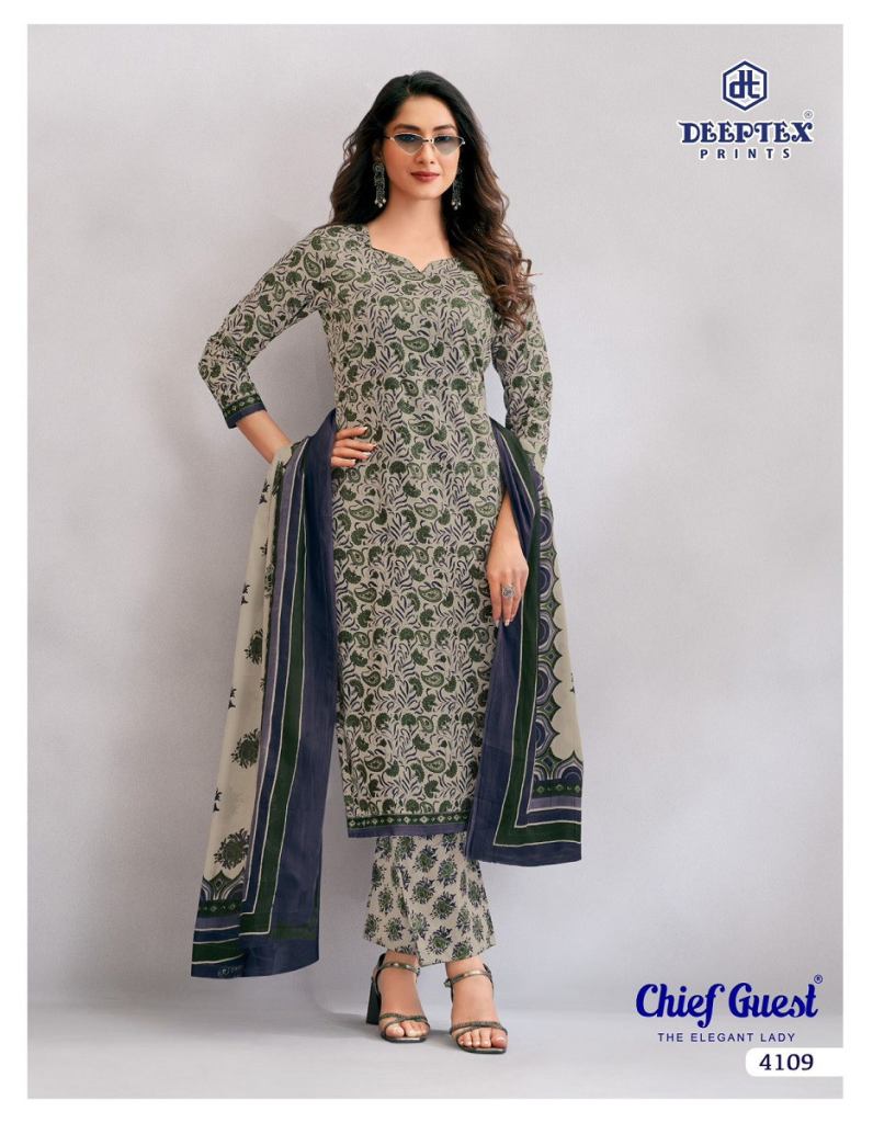 Deeptex Chief Guest Vol 41 Printed Dress Material