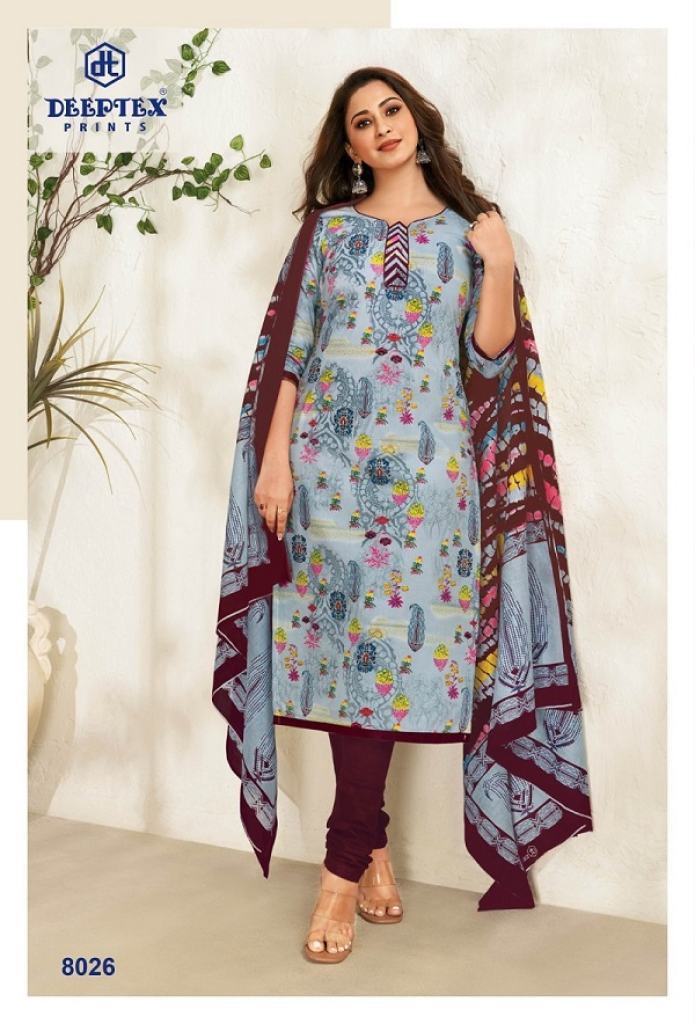 Deeptex Miss India Vol 80 Casual Wear Cotton Printed Dress Materials