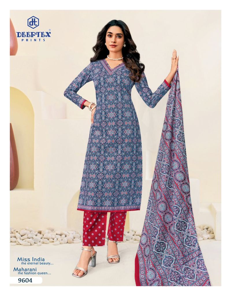 Deeptex Miss India Vol 96 Printed Dress Material