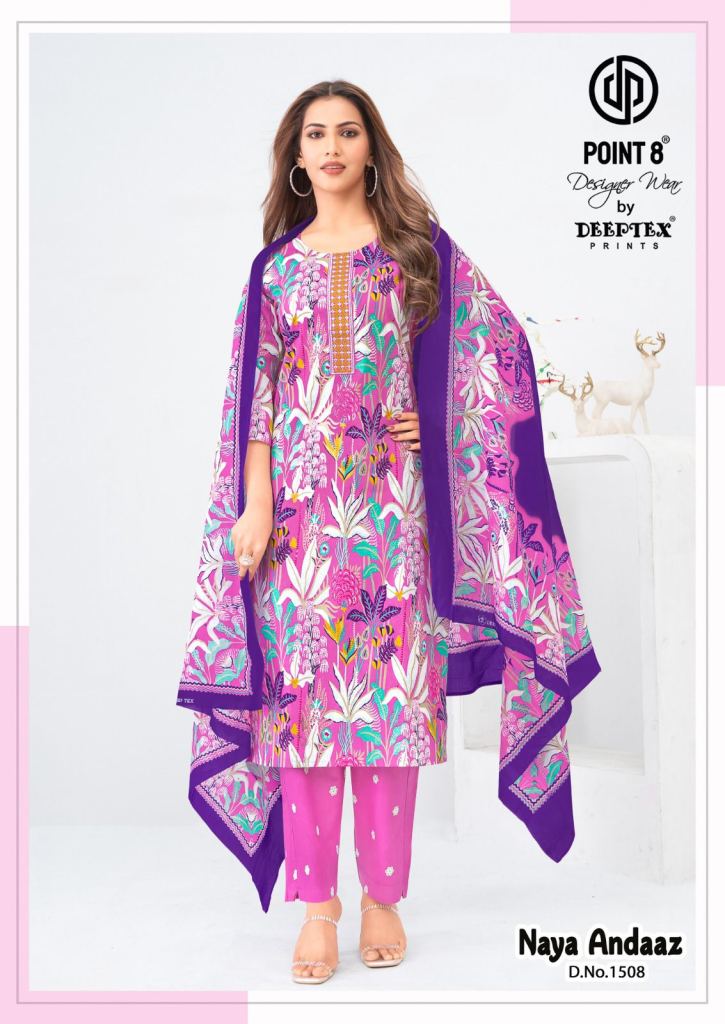 Deeptex Naya Andaaz Vol 15 Printed Kurti With Bottom Dupatta