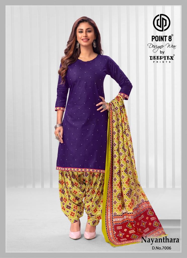 Deeptex Nayanthara Vol 7 Readymade Patiyala Cotton Printed Salwar Suits