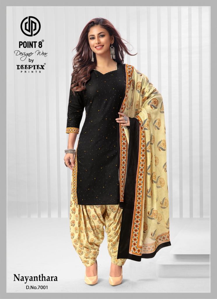 Buy Deeptex Nayanthara Vol 7 Readymade Patiyla Cotton Printed Salwar Suits