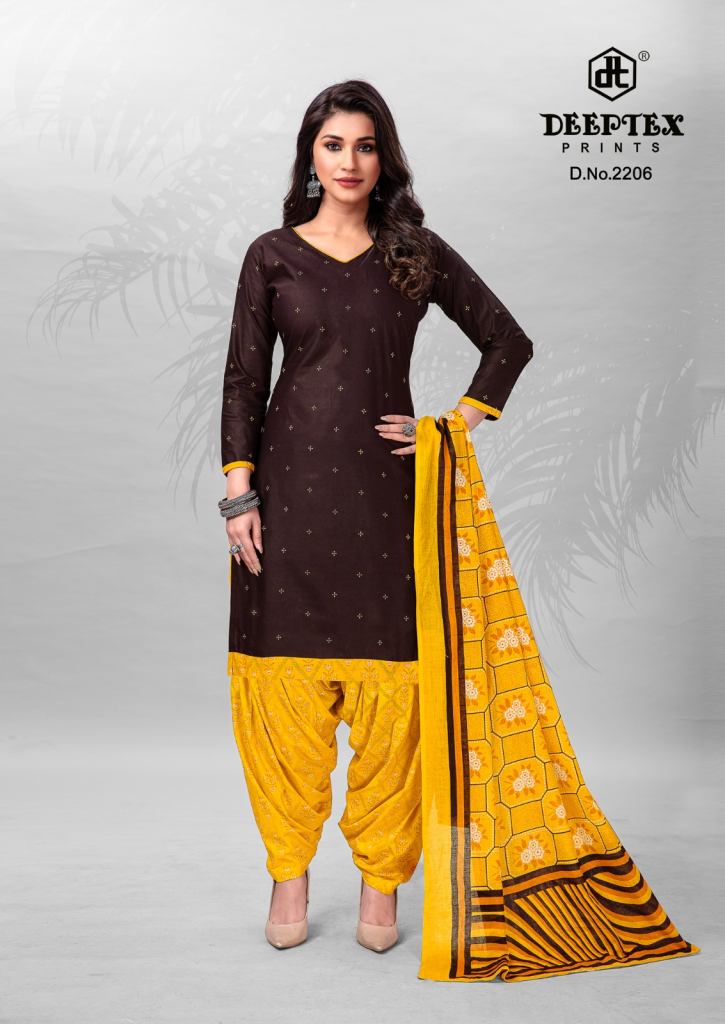 Deeptex Vol 72 Catalogue 2022 D No 7210 - SareesWala.com