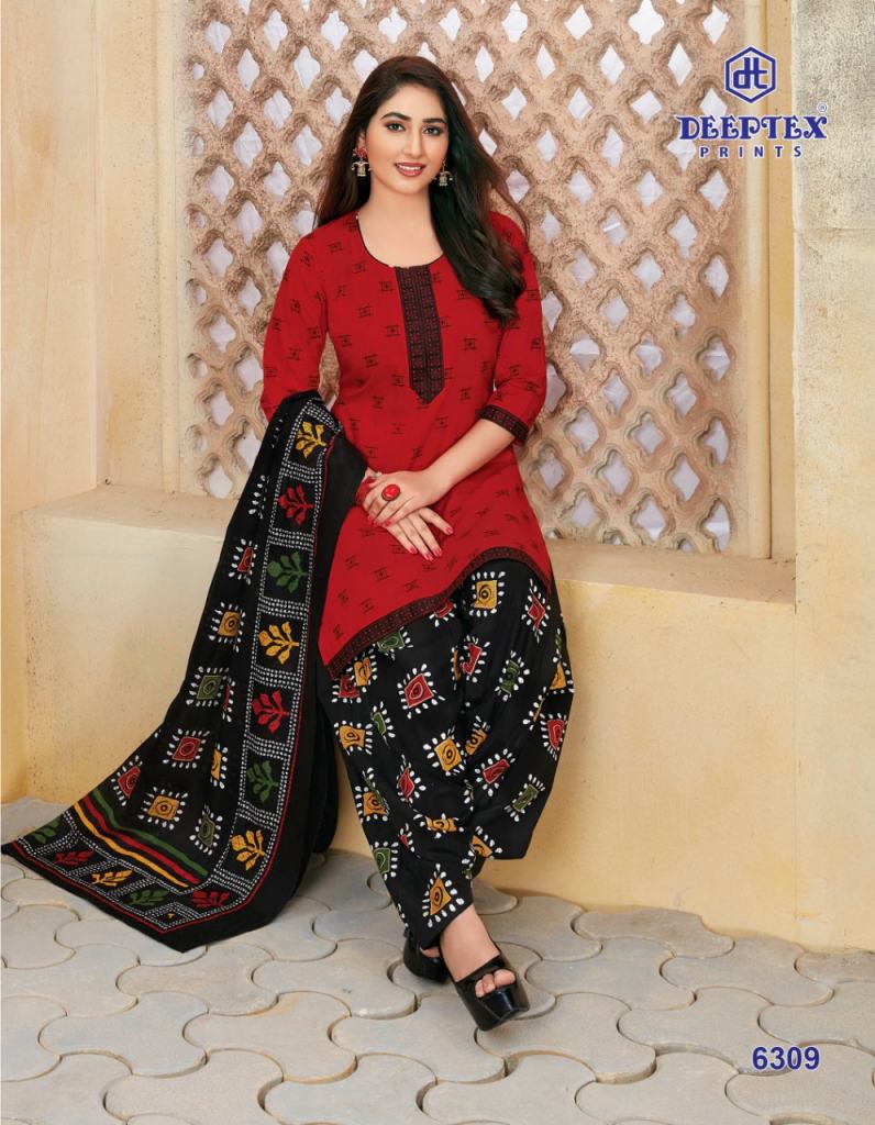 Deeptex Presents Miss India vol 63 Printed Dress Material 