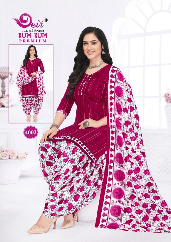 Devi Kumkum Premium Vol 4 Dress Material