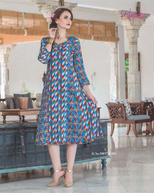 Dhani Aanarkali Kurtis catalog