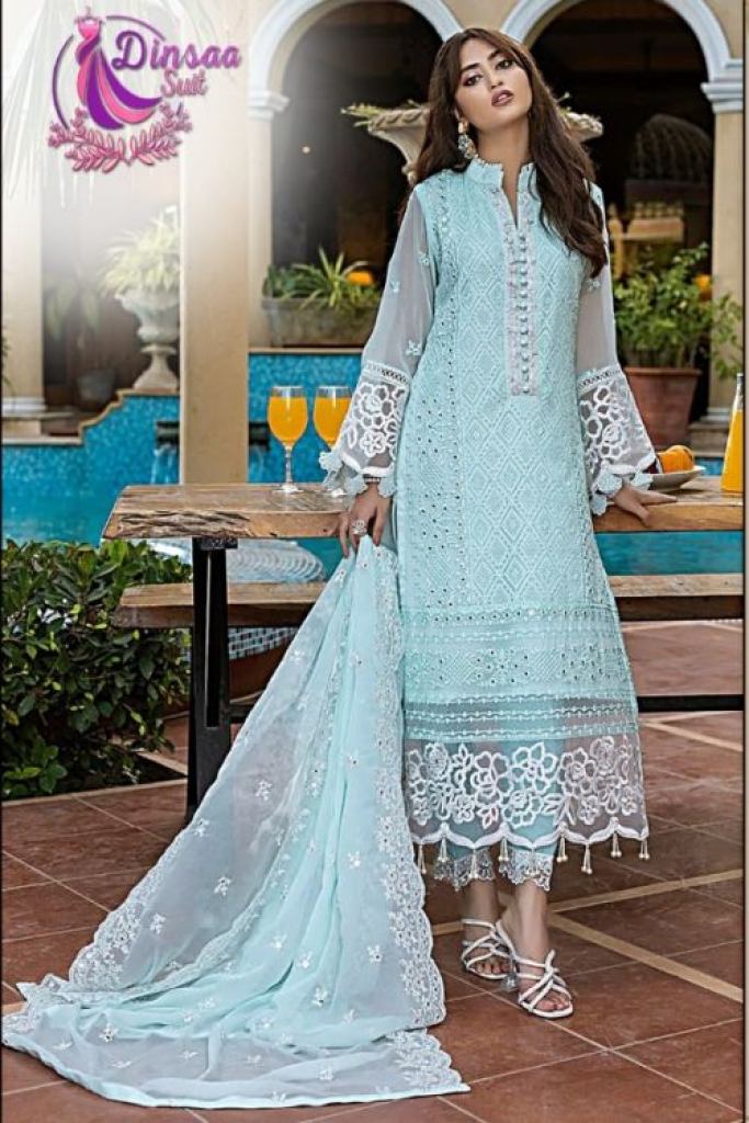 Dinsaa 153 Designer Pakistani Suit Collection