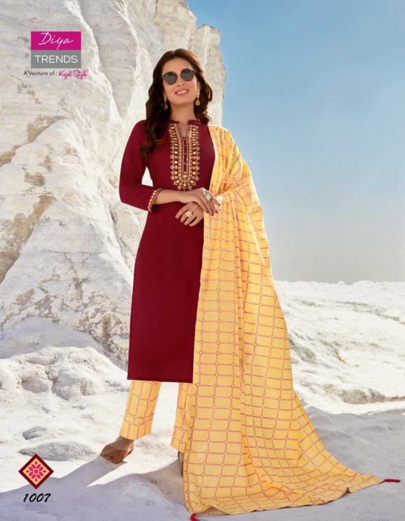 Diya Trends  Dupatta  House Vol 1 Readymade Kurti  Catalogue