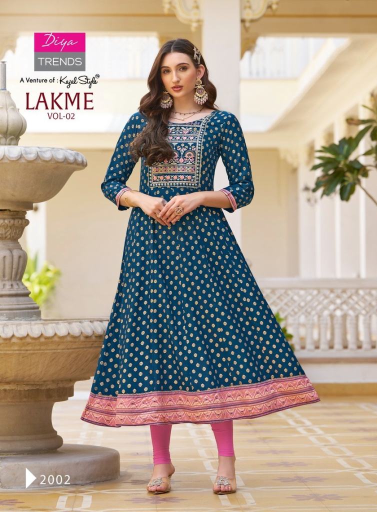 Diya Trends Lakme Vol 2 Kurti