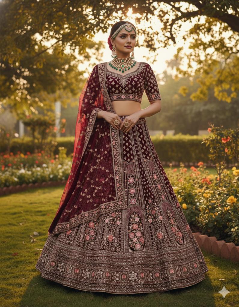Dmf 102 Designer Bridal Lehenga Choli