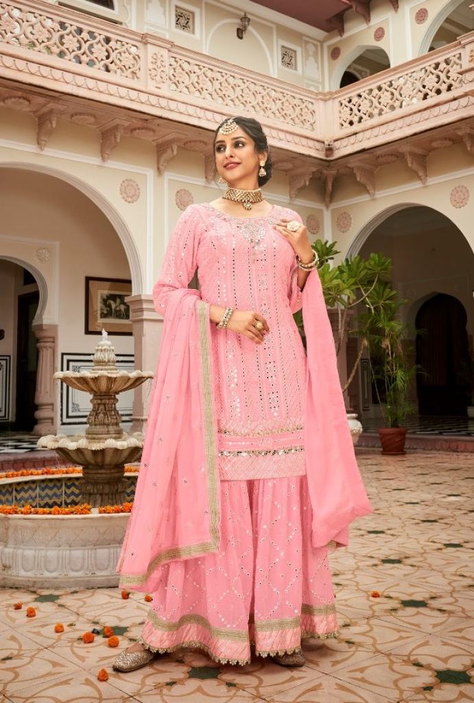 Eba Armani vol  3 Wedding Wear Georgette Designer Salwar Kameez