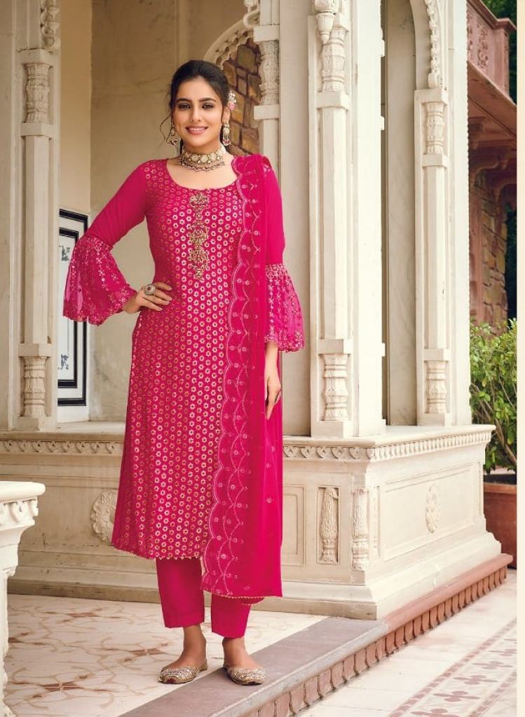 Eba Ashpreet  vol 7 Georgette Festive Wear Designer Salwar Suits Collection