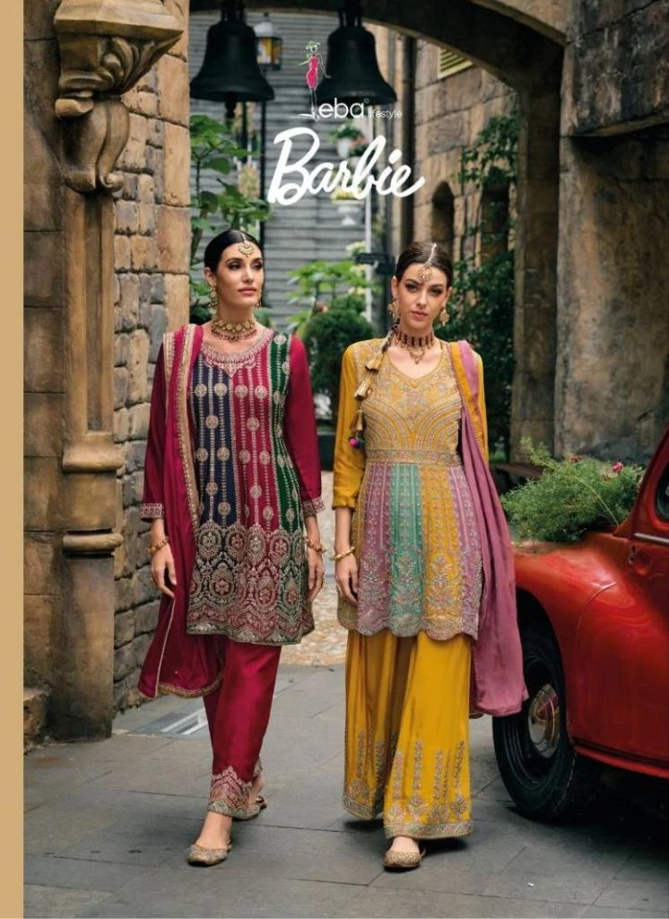 Eba Barbie Wedding Wear Heavy Salwar Kameez Collection